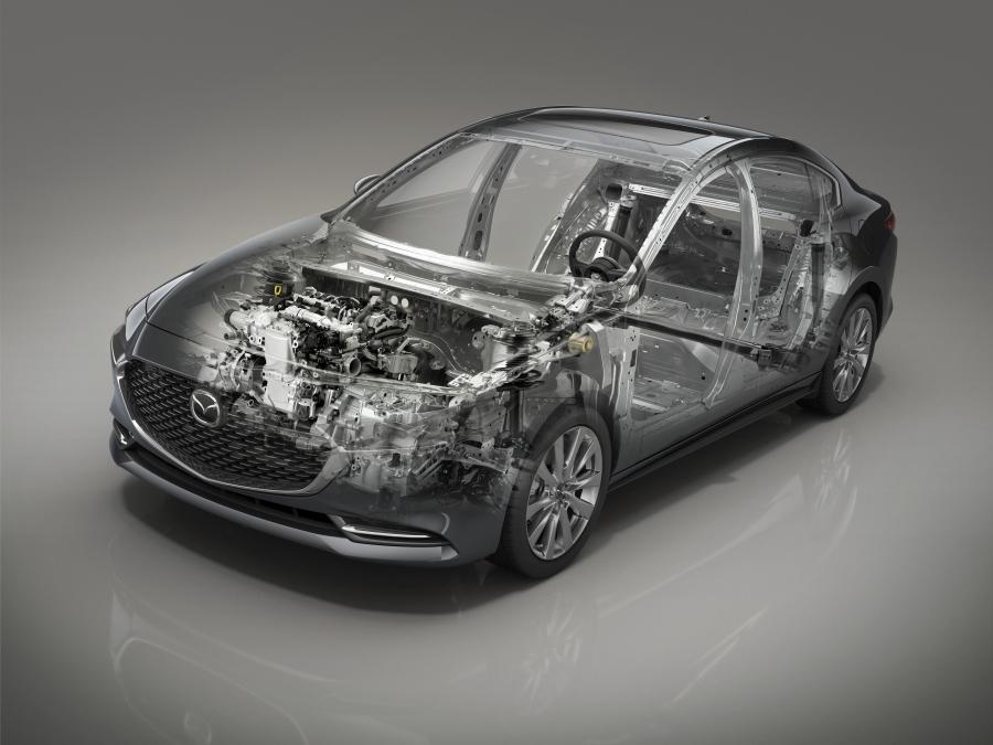 Схема Mazda3 Sedan 2019 года  (NA) (фото 14 из 58)